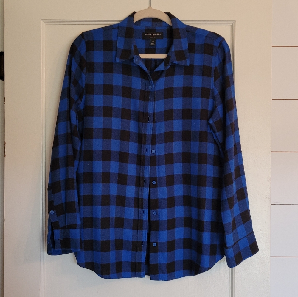 Banana Republic boyfriend shirt